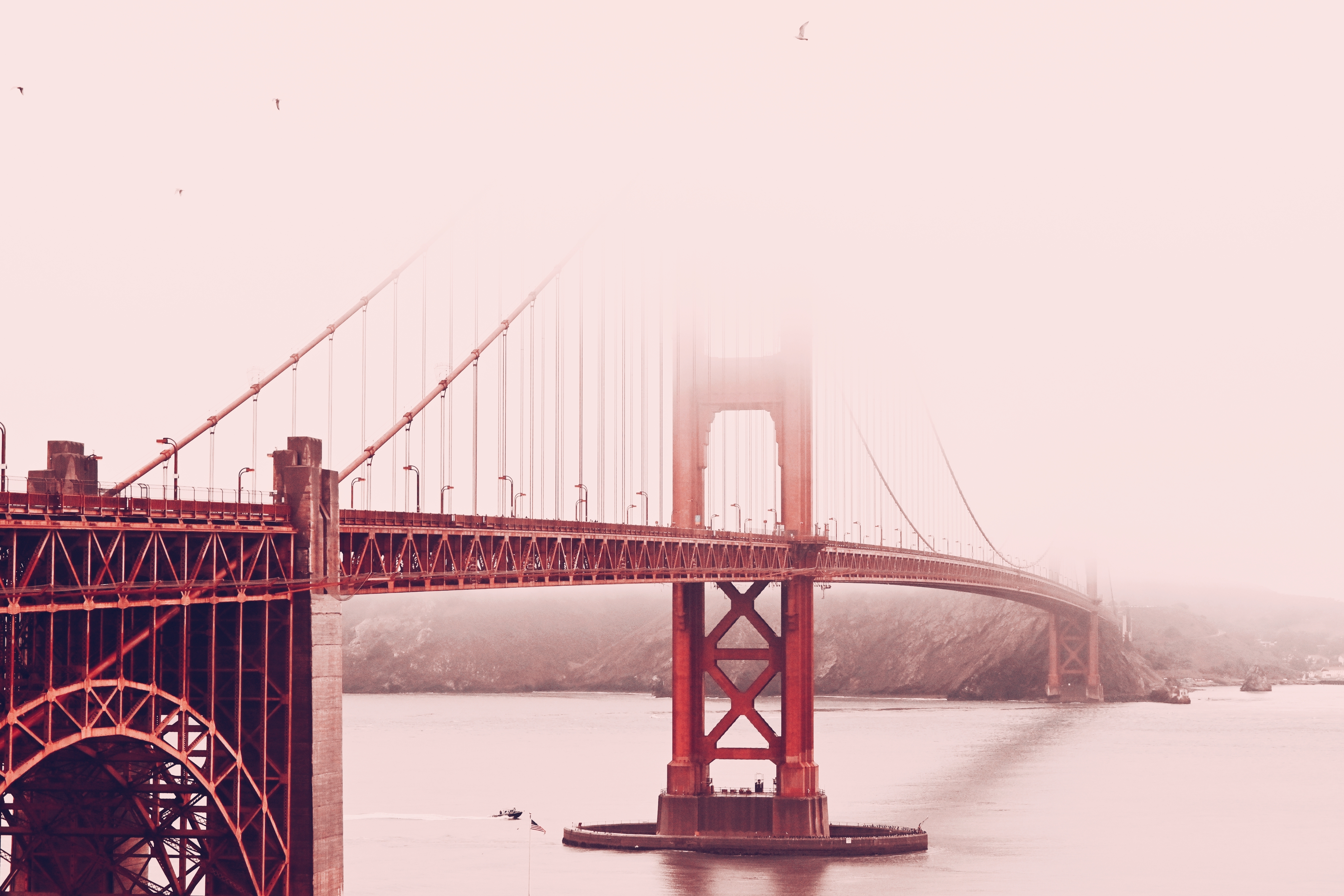 Golden Gate in the Fog — San Francisco